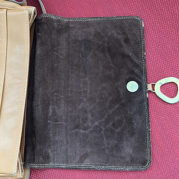 Lancel leather crossbody bag - Picture 5 of 7